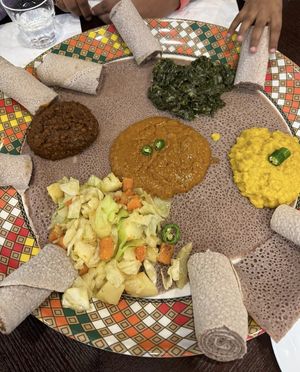   at Gursha Ethiopian Restaurant in Blacktown