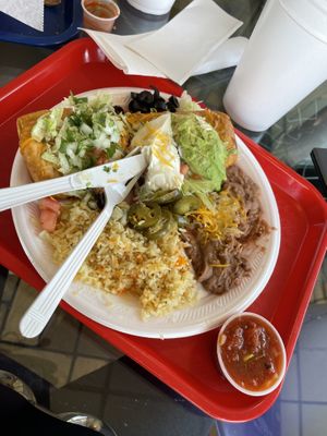 Vegetarian Flauto  at St Louis Taco and Pita Grill in Ballwin