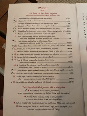 You can also have half and half and/or make your own.  at Sale and Pepe in Mykonos