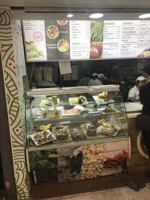 The menu at MEX - La Buena Tierra - T1 in Mexico City