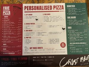   at Crust Bros in South East London