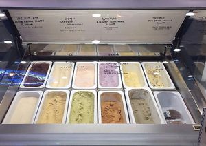 Many flavors are vegan. at Fell and Cole in Seoul