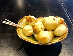 Dough balls  at Little Wing Pizzeria in Bangor