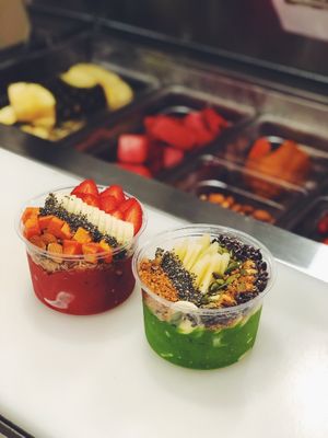 Bali Bowl and Paria Bowl at The Sweet Beet in Port Of Spain