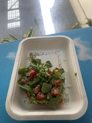 Avo toast   at The Sunrise Shack - Honolulu in Honolulu