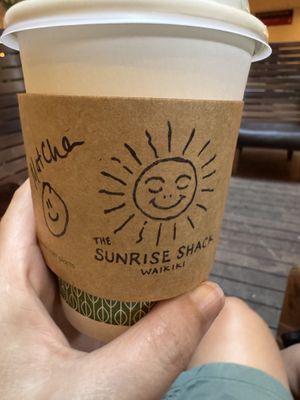 Matcha  at The Sunrise Shack - Honolulu in Honolulu