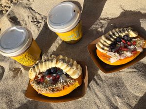 Papaya Bowl  at The Sunrise Shack - Honolulu in Honolulu