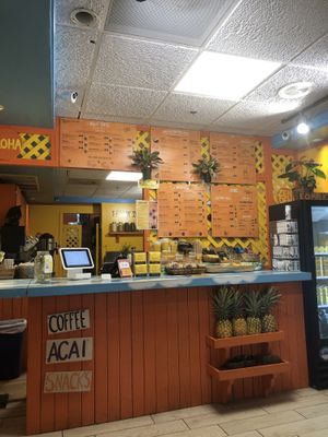 On left side of street entrance to the Outrigger hotel at The Sunrise Shack - Honolulu in Honolulu