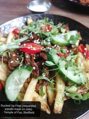 As labelled at Church - Temple of Fun in Sheffield