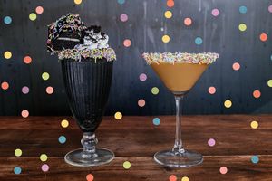 Limited Edition Birthday Milkshake and Cocktail to celebrate our 3rd Birthday at Church - Temple of Fun in Sheffield