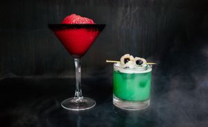 Halloween Cocktails, available until October 31st. at Church - Temple of Fun in Sheffield