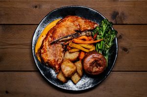 Sunday Service now available every week. Come down and sample our new, homemade Beyond Beef Wellington. at Church - Temple of Fun in Sheffield