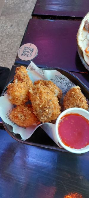 Cheese bites at Church - Temple of Fun in Sheffield