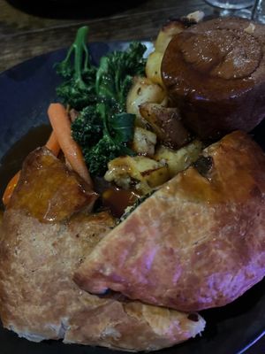 Vegan Sunday dinner  at Church - Temple of Fun in Sheffield