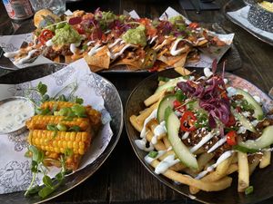 Unreal food   at Church - Temple of Fun in Sheffield