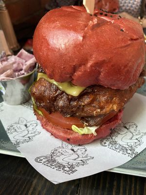 Build your own Seitan Burger   at Church - Temple of Fun in Sheffield