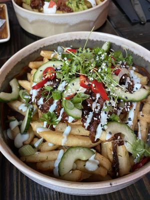 Ducked Up Loaded Fries  at Church - Temple of Fun in Sheffield
