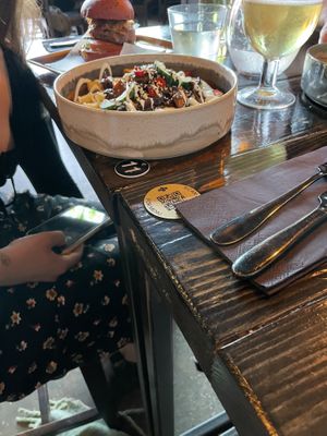 Loaded fries  at Church - Temple of Fun in Sheffield