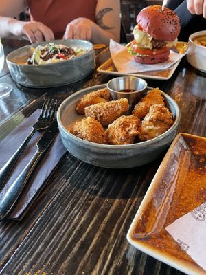 Cheesy bites  at Church - Temple of Fun in Sheffield