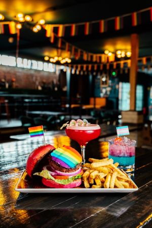 PRIDE Month specials raising money for SAYiT Sheffield - a local charity that supports young LGBTQ+ people in the community. at Church - Temple of Fun in Sheffield
