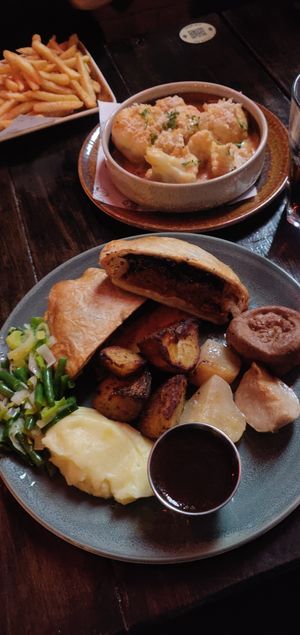 Beef wellington at Church - Temple of Fun in Sheffield