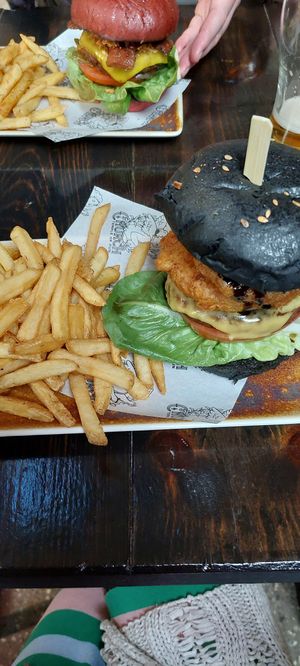 Syko burger at Church - Temple of Fun in Sheffield