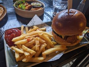 Franco burger at Church - Temple of Fun in Sheffield