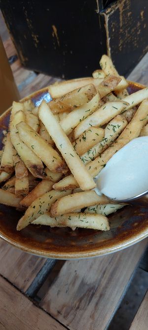 House fries at Church - Temple of Fun in Sheffield