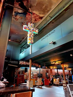 Lovely decor at Church - Temple of Fun in Sheffield