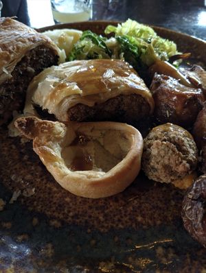 'Beef' wellington at Church - Temple of Fun in Sheffield