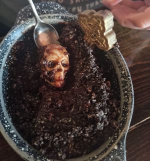 Dessert of the Day... "Gravedigger" at Church - Temple of Fun in Sheffield