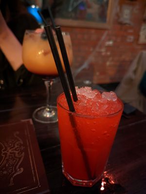 Halloween cocktail at Church - Temple of Fun in Sheffield