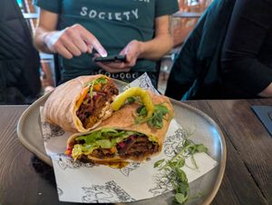 Donner kebab at Church - Temple of Fun in Sheffield