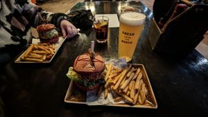 Hex Mex Burger at Church - Temple of Fun in Sheffield