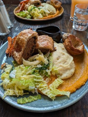 Beef Wellington Sunday roast at Church - Temple of Fun in Sheffield