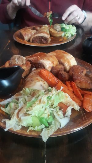 The best Vegan Sunday Roast ever 😋 at Church - Temple of Fun in Sheffield