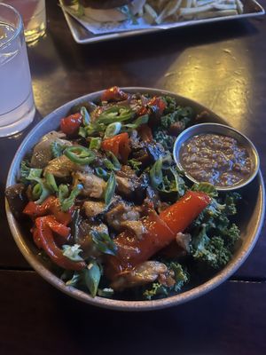 Super tasty salad!!   at Church - Temple of Fun in Sheffield