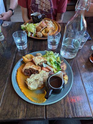 'beef' Sunday lunch at Church - Temple of Fun in Sheffield