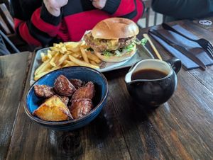 Roast potatoes at Church - Temple of Fun in Sheffield