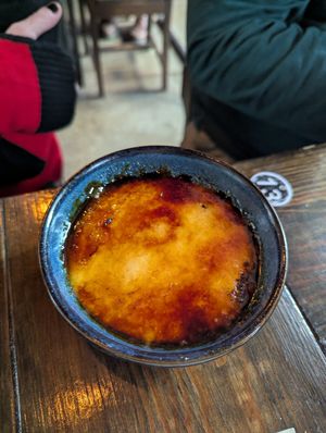 Creme brulee at Church - Temple of Fun in Sheffield