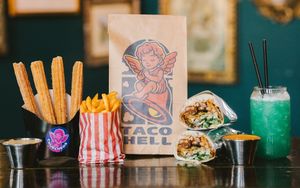 Taco Hell specials available through July

- Churchros with caramel sauce
-Burrito & nacho fries meal set
-Baja Blast-phemy Cocktail at Church - Temple of Fun in Sheffield