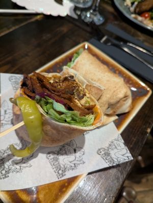 Donner kebab at Church - Temple of Fun in Sheffield