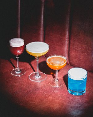 Winter 2025/26 Cocktails
L-R: REDRUM, Winter Paradise, Clementine Daiquiri & Glacier at Church - Temple of Fun in Sheffield