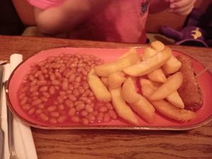 Kids Meal at Wolfies Wine Bar in Skegness