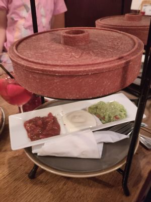 Fajita plate 2 at Wolfies Wine Bar in Skegness