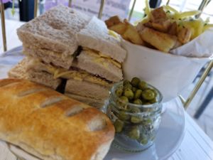 Savoury layer at The View in Skegness