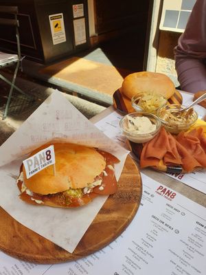 Panini mit selbstgemachtem Pistazienpesto 😍 at Pan8 in Bologna