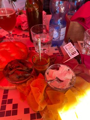 Vegan small plate   at Pan8 in Bologna