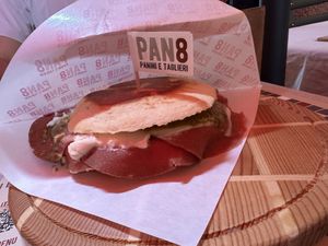   at Pan8 in Bologna