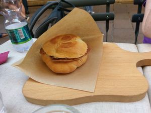 sandwich  at Pan8 in Bologna